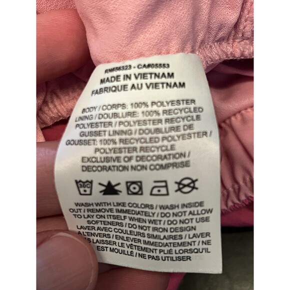 Nike Tempo Running Shorts Womens Small Black Pink Dri-FIT Athletic Lot of 2 - Picture 7 of 8